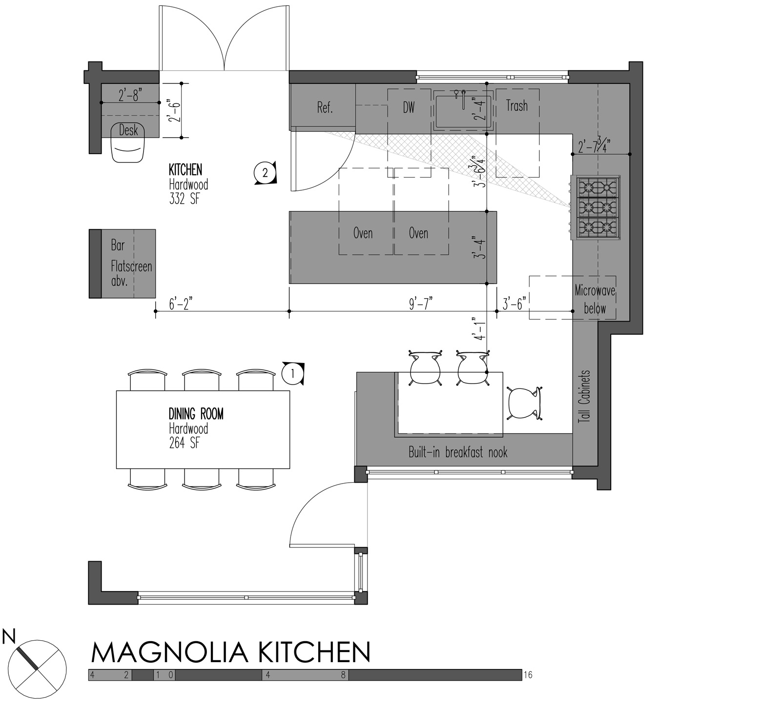 开云全站下载BUILD-LLC-Magnolia-Kitchen-plan