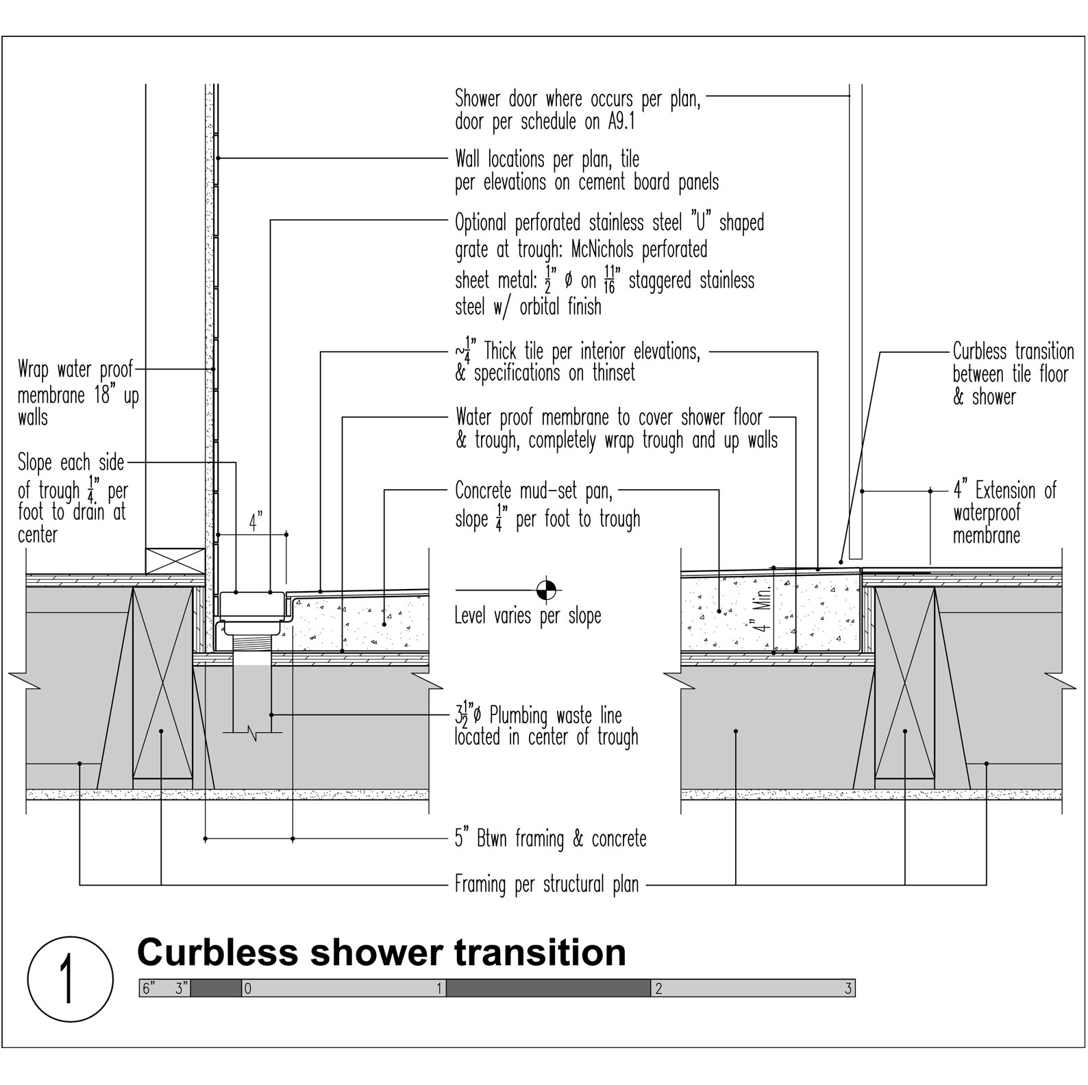 开云全站下载BUILD-LLC-curbless-shower-detail