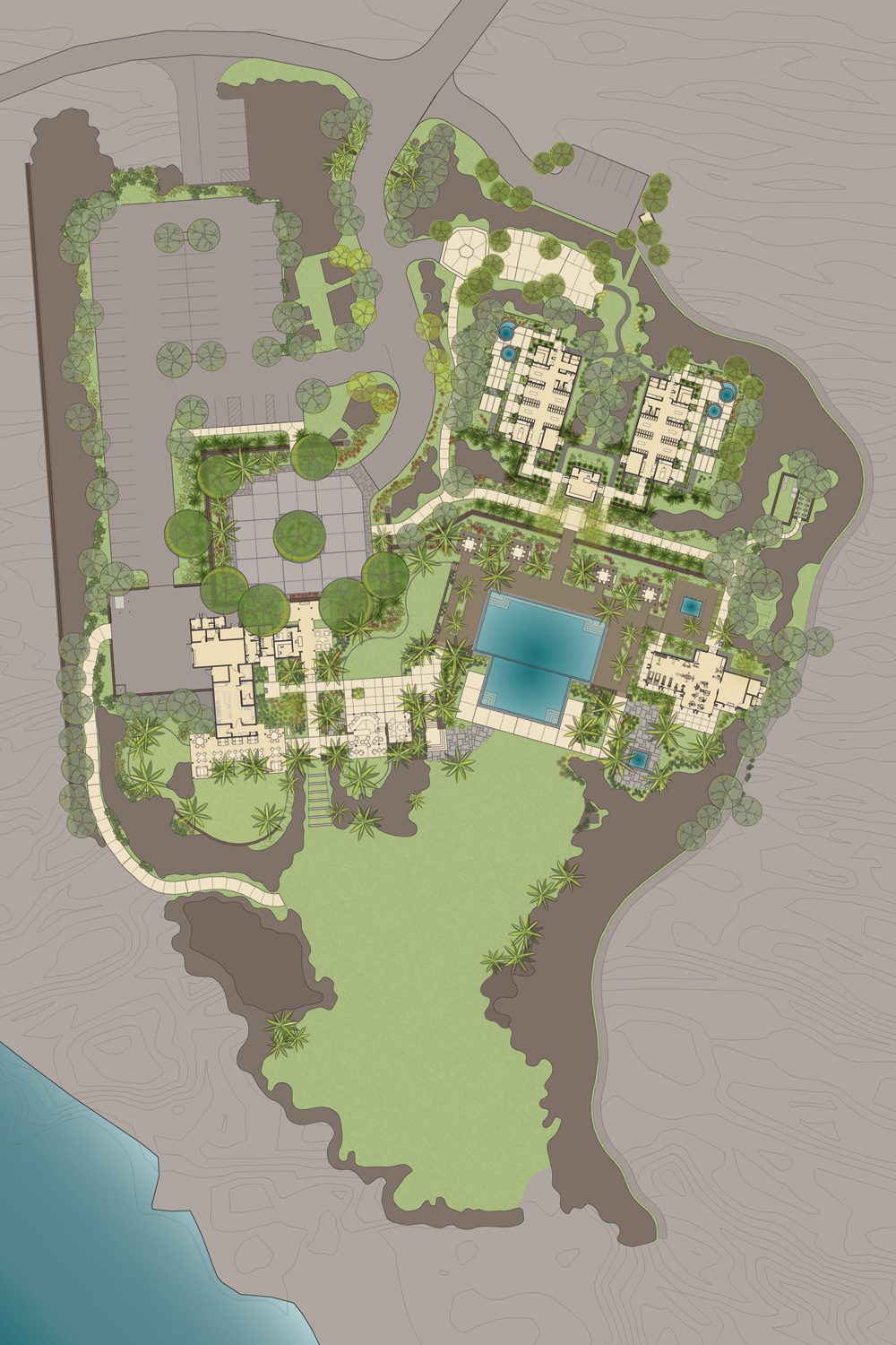 Ka 'upulehu-Beach-Club-Site-Plan——deReus-Architects